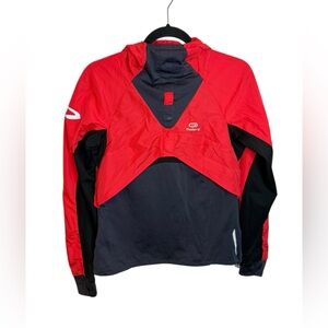 Kalenji Red & Black Pullover Running Jacket